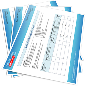 Opportunity Management Matrix