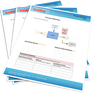 Process Definition Form