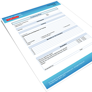 Training Plan Form