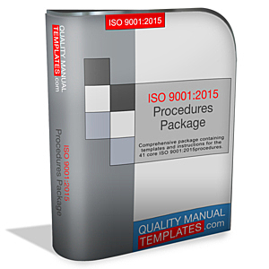 ISO 9001:2015 Procedures Package